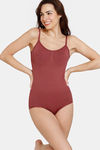 Zivame All Day Seamless Bodysuit - Wild Ginger — thumbnail 3